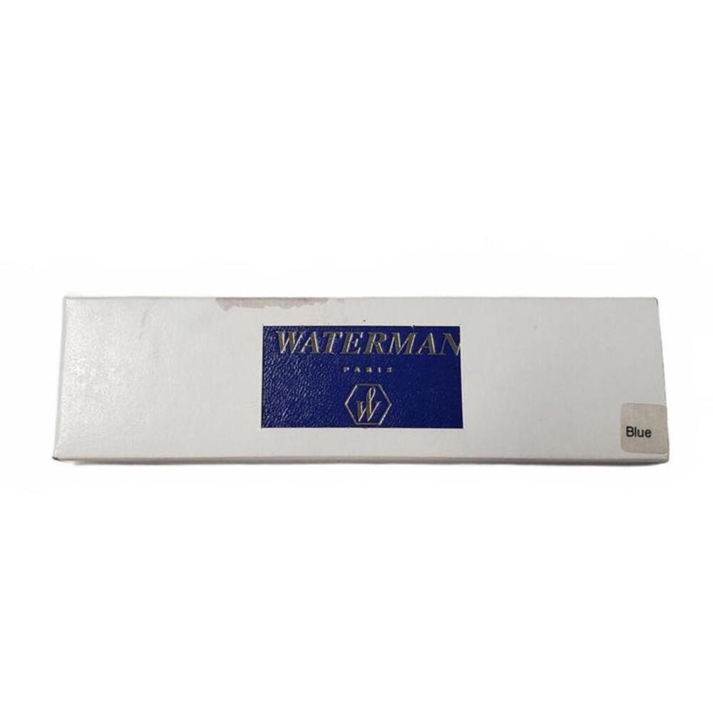 Waterman Paris Blue Ballpoint pen w/ Gold Trim – Tested - Black Ink - Picture 10 of 10